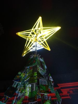 Árbol de Navidad de Vidrio